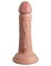 Телесный фаллоимитатор 6  Silicone Dual Density Cock - 17 см.