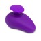 Фиолетовый клиторальный вибромассажер Palm Sense