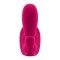 Розовый анально-вагинальный вибромассажер Top Secret+