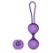 Фиолетовые вагинальные шарики MINI STELLA II KEGEL BALLS 