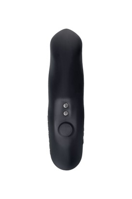 Черный вибростимулятор простаты Edge 2 - 12,4 см.