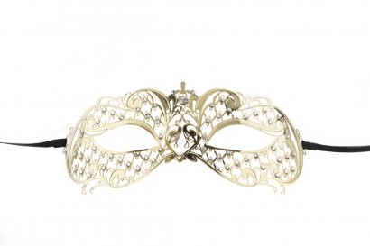 Золотистая маска Angel Masquerade Mask