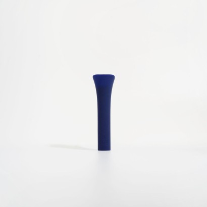 Синий мини-вибромассажёр Caress