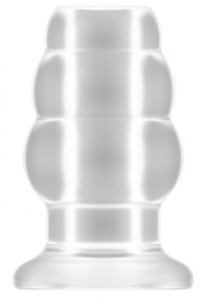 Прозрачная анальная пробка с тоннелем №51 Large Hollow Tunnel Butt Plug 5 Inch - 12,7 см.