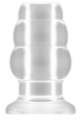 Прозрачная анальная пробка с тоннелем №51 Large Hollow Tunnel Butt Plug 5 Inch - 12,7 см.