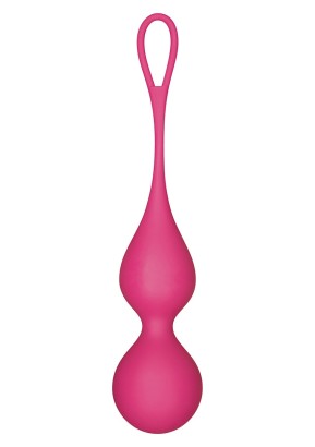 Розовые вагинальные шарики SPHERE II STIMULATING LOVEBALL 