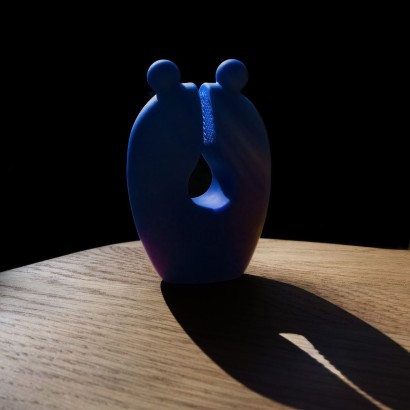 Синий клиторальный вибростимулятор Eden