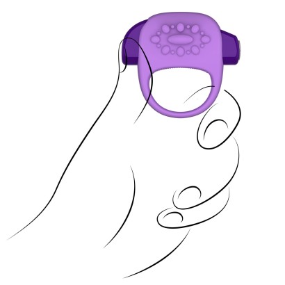 Фиолетовая вибро-насадка HALO