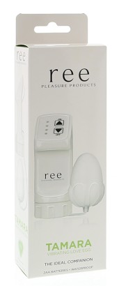 Белое виброяйцо Tamara