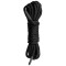Черная веревка для бондажа Easytoys Bondage Rope - 10 м.