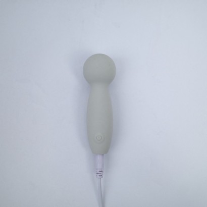 Серый мини-вибромассажёр Harmony