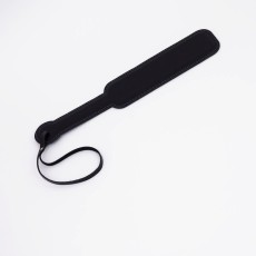 Черный кожаный паддл - 40 см.