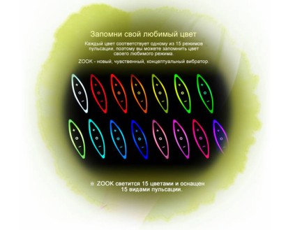 Черный с золотом вибратор ZINI ZOOK