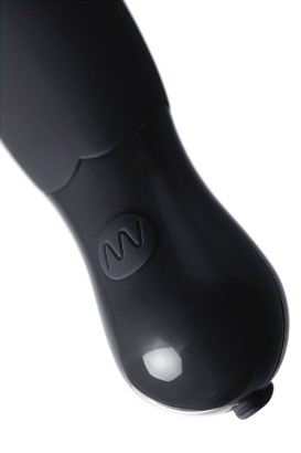 Черный вибратор PPP PERO-PERO ZENGI - 21,5 см.