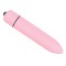 Розовая гладкая вибропуля «Оки-Чпоки» - 9 см.
