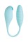 Голубое виброяйцо с вакуум-волновым стимулятором клитора Roow