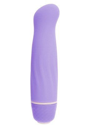 Фиолетовый мини-вибратор Microscopic Mini Mite - 12,5 см.