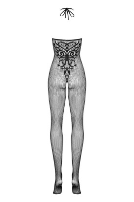 Ажурный сетчатый кэтсьюит с интимным доступом