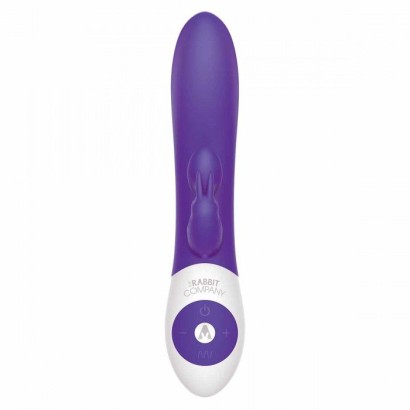 Фиолетовый вибратор The Kissing Rabbit