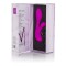 Перезаряжаемый фиолетовый вибромассажер Vr3 - 16,5 см.