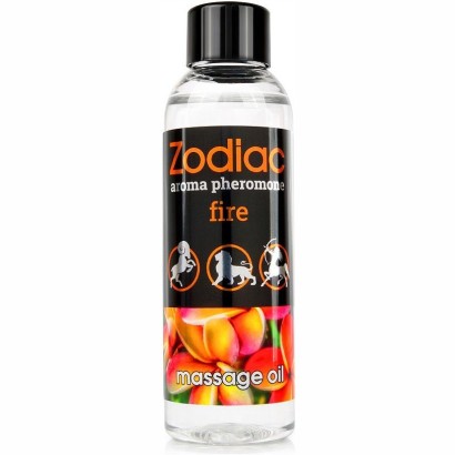 Массажное масло с феромонами ZODIAC Fire - 75 мл.