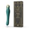 Изумрудный вибратор King с функцией возвратно-поступательных движений - 30,2 см.