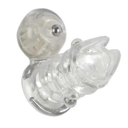 Вибронасадка с клиторальным стимулятором Vibrating Support Plus Instant Activation