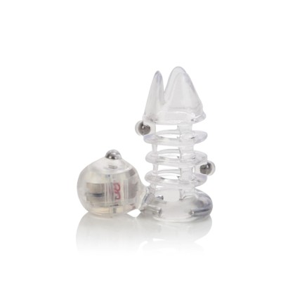 Вибронасадка с клиторальным стимулятором Vibrating Support Plus Instant Activation