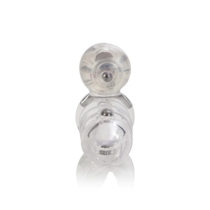 Вибронасадка с клиторальным стимулятором Vibrating Support Plus Instant Activation