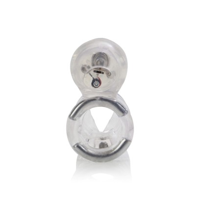 Вибронасадка с клиторальным стимулятором Vibrating Support Plus Instant Activation