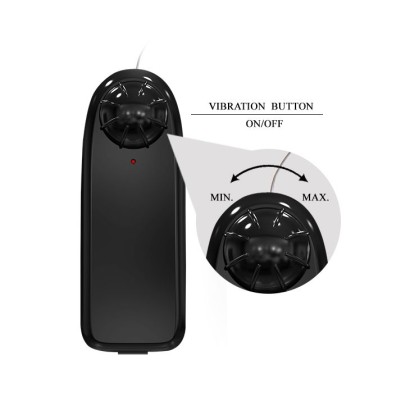 Телесный вибратор-реалистик с присоской и пультом управления - 19,5 см.