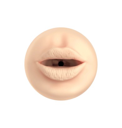 Телесный мастурбатор-ротик Feel Stroker Mouth