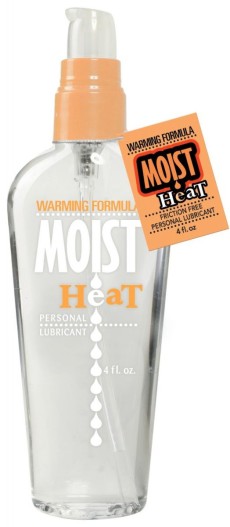 Разогревающая смазка Moist Heat Warming Body Lotion - 120 мл.