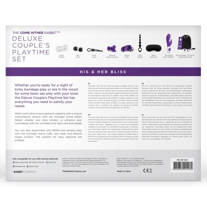 Эротический набор для пар DELUXE HIS & HER BLISS
