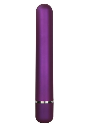 Фиолетовый классический вибратор GYRATING VIBRATOR - 18 см.