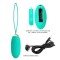 Зеленое виброяйцо Jenny с пультом ДУ