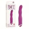 Ярко-розовый вибратор Body & Soul Attraction - 18,5 см.