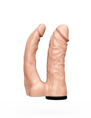 Двойная насадка для страпона Харнесс - 15,5 см.