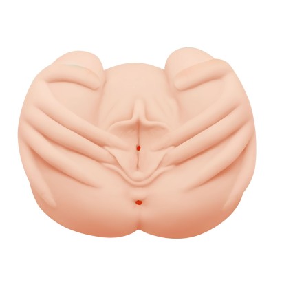 Вагина с руками поверх и вибрацией