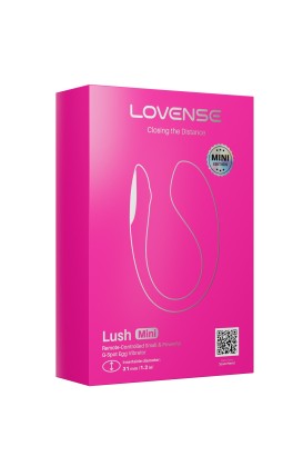 Розовое виброяйцо Lush Mini