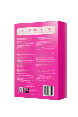 Розовое виброяйцо Lush Mini