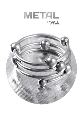 Большое металлическое кольцо под головку пениса