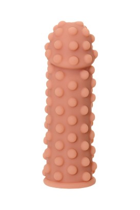 Насадка на фаллос с бугорками по поверхности Extreme Sleeve 002 M-size - 14,7 см.