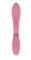 Розовый вибратор-кролик Indeep Theona - 21,5 см.