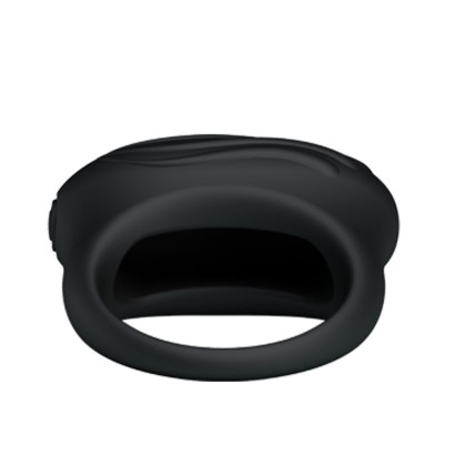 Черное вибрирующее эрекционное кольцо