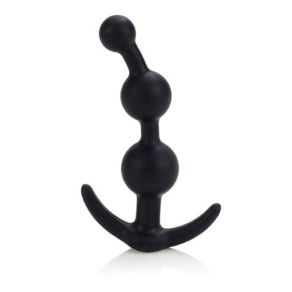 Набор анальных стимуляторов ADVANCED ANAL EXPLORER KIT: плаг, цепочка и груша