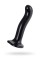 Черный стимулятор для пар P&G-Spot Dildo Size M - 18 см.