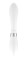 Белый вибратор-кролик Indeep Theona - 21,5 см.