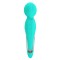 Бирюзовый жезловый вибратор Walter