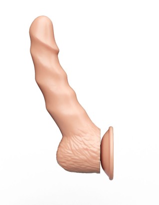 Фаллоимитатор-реалистик на присоске - 20,5 см.